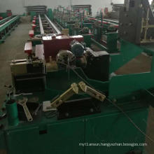 carbon steel high frequency welding spiral fin tube machine